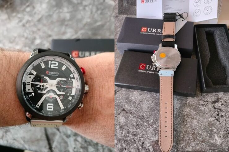 Мужские наручные часы. Часы выглядят очень стильно. Мужские наручные часы. Часы выглядят очень стильно. Фото.