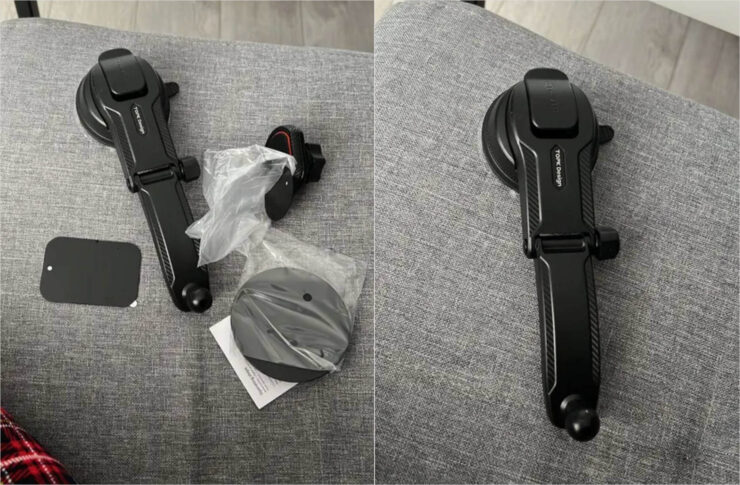 Держатель для смартфона в машину. У крепления очень удобный шарнир с множеством положений. Держатель для смартфона в машину. У крепления очень удобный шарнир с множеством положений. Фото.