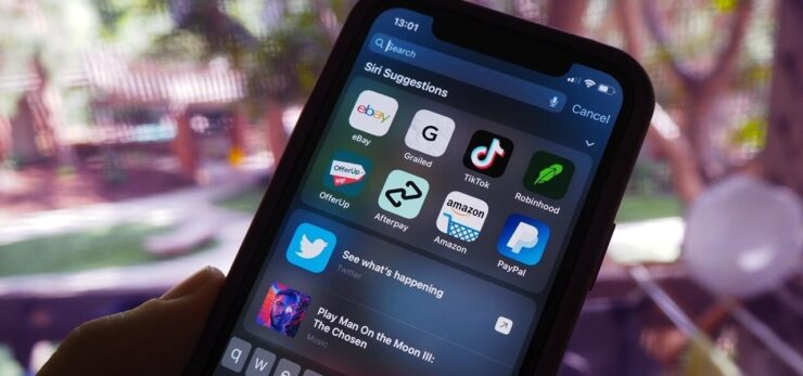 Поиск на Айфоне. Spotlight станет работать еще быстрее и эффективнее. Изображение: ios.gadgethacks.com. Фото.