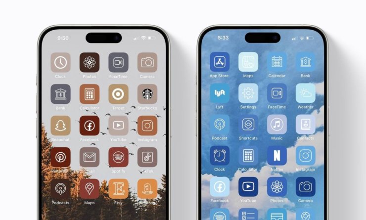 Поменять значок приложения на Айфоне. Перекрасить иконки приложений в iOS 18 можно будет в пару касаний. Изображение: Romancev768. Поменять значок приложения на Айфоне. Перекрасить иконки приложений в iOS 18 можно будет в пару касаний. Изображение: Romancev768. Фото.