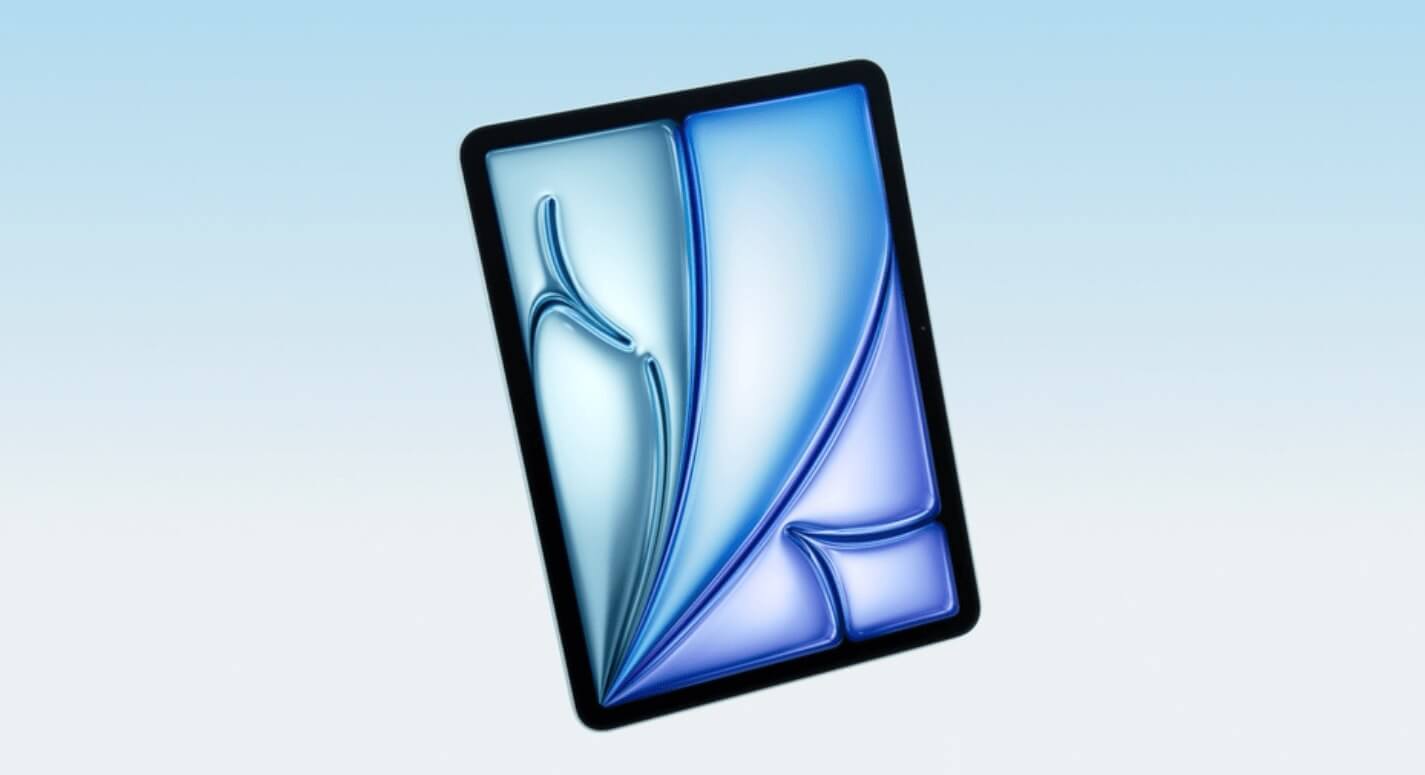 Apple представила новый iPad Air: мощный процессор M2, большой экран на 13 дюймов и унылые цвета. Apple представила новый iPad Air: мощный процессор M2, большой экран на 13 дюймов и унылые цвета. Фото.