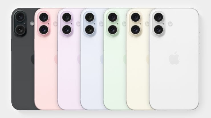 Каким будет iPhone 16. Вот такие цвета корпуса получит iPhone 16. Изображение: macrumors.com. Фото.