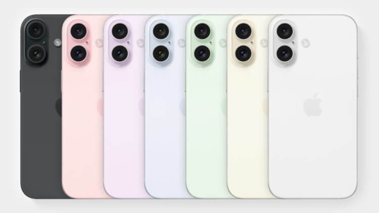 Новый дизайн Айфона 16. Вот такие цвета корпуса получит iPhone 16. Изображение: macrumors.com. Фото.