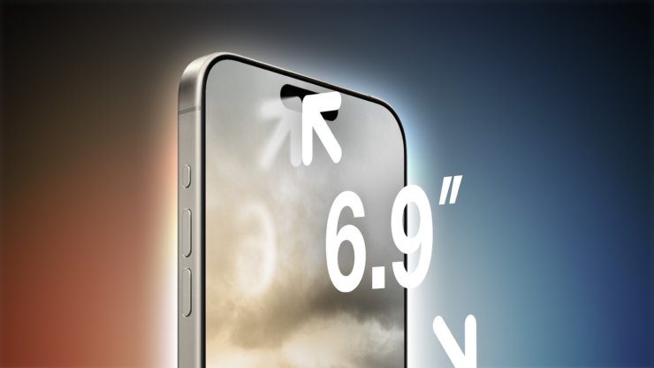 Чем iPhone 16 Pro Max отличается от iPhone 15 Pro Max. Рамки у iPhone 16 Pro Max стали меньше, а диагональ дисплея — больше. Фото: macrumors.com. Чем iPhone 16 Pro Max отличается от iPhone 15 Pro Max. Рамки у iPhone 16 Pro Max стали меньше, а диагональ дисплея — больше. Фото: macrumors.com. Фото.