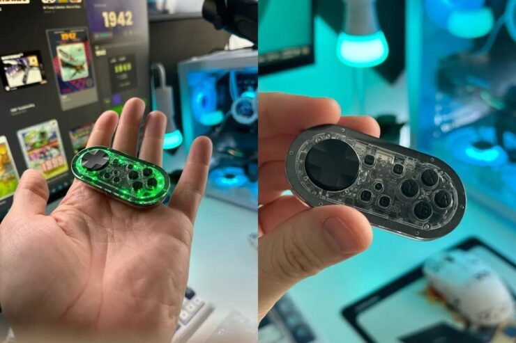 Геймпад для Айфона. Контроллер получился действительно миниатюрным. Изображение: aliexpress.ru. Геймпад для Айфона. Контроллер получился действительно миниатюрным. Изображение: aliexpress.ru. Фото.