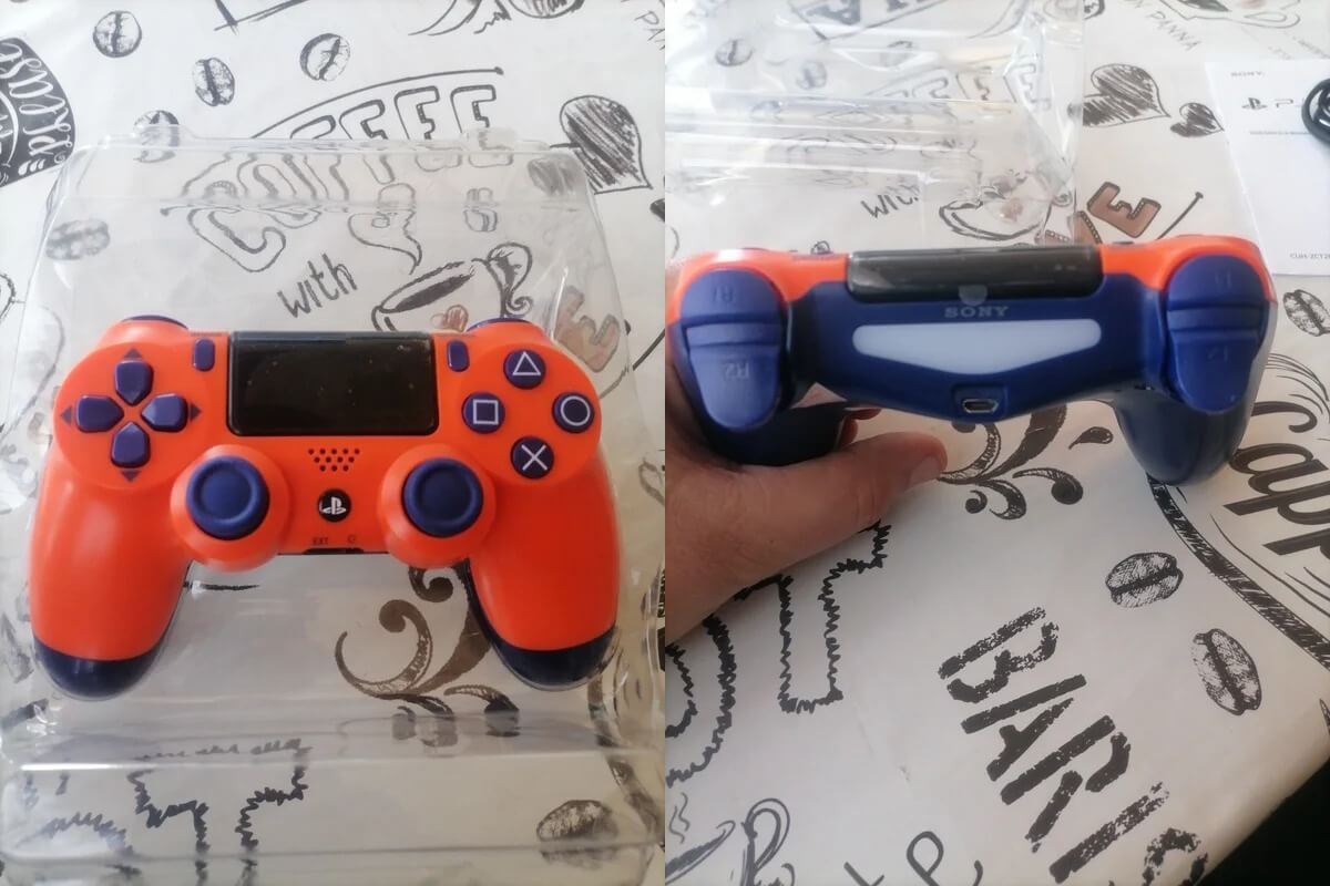 Джойстик PS4 к Айфону. На выбор есть большое количество цветов, причем достаточно ярких. Изображение: aliexpress.ru. Фото.