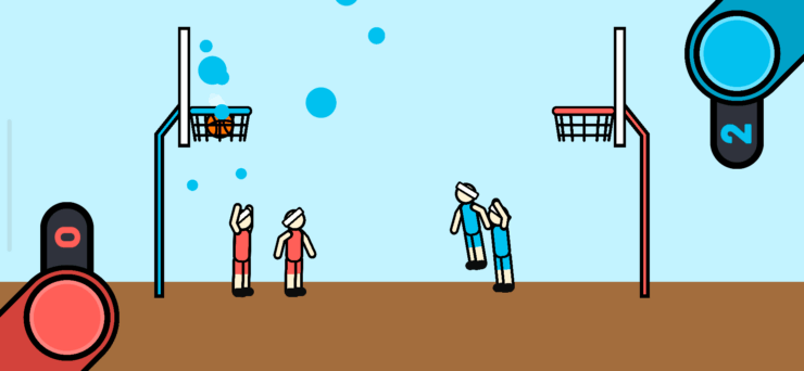 1 2 3 4 Player Games — игры с друзьями на Айфон. Управление во всех играх предельно простое. Фото.