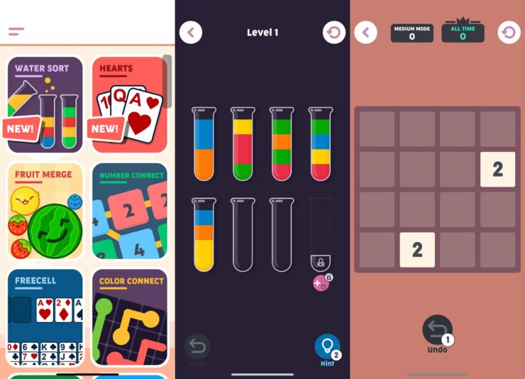 Offline Games — бесплатные игры без интернета. Внутри игры вы найдете огромное количество мини-игр. Фото.