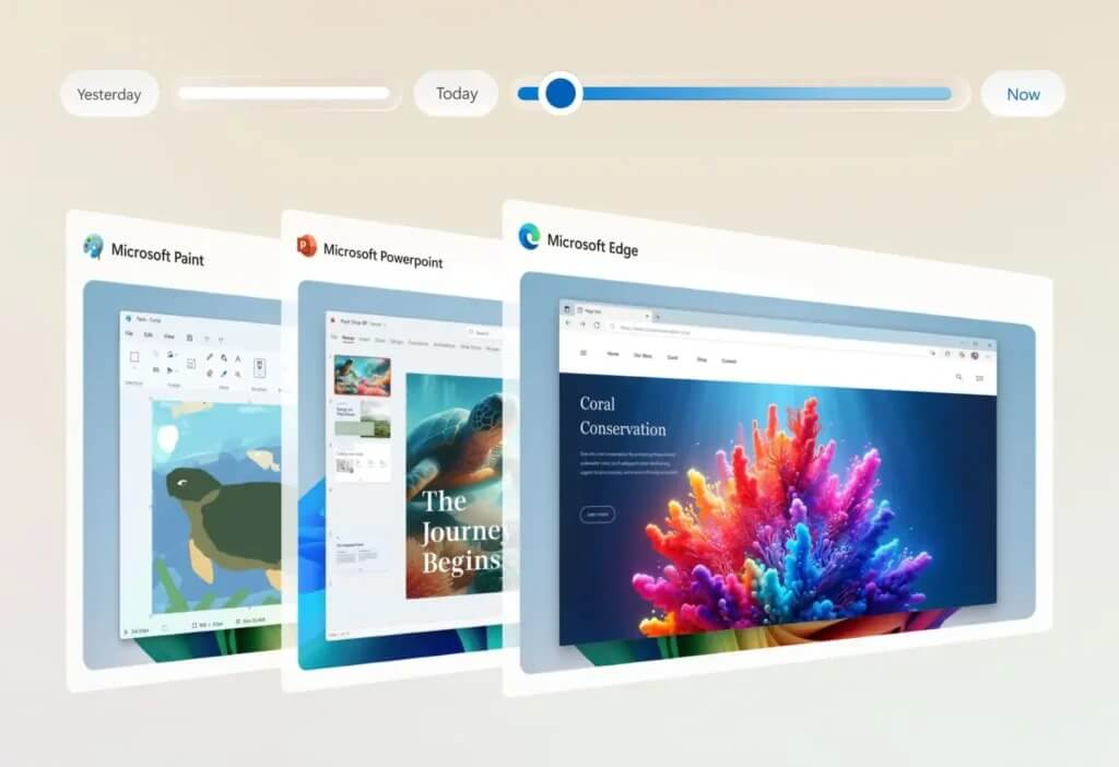 Искусственный интеллект в Windows 11. С помощью Recall вы сможете посмотреть, что делали на компьютере в определенный день. Вот только есть ли уверенность, что эта информация никуда не утечет? Изображение: canalusb.cubadebate.cu. Фото.