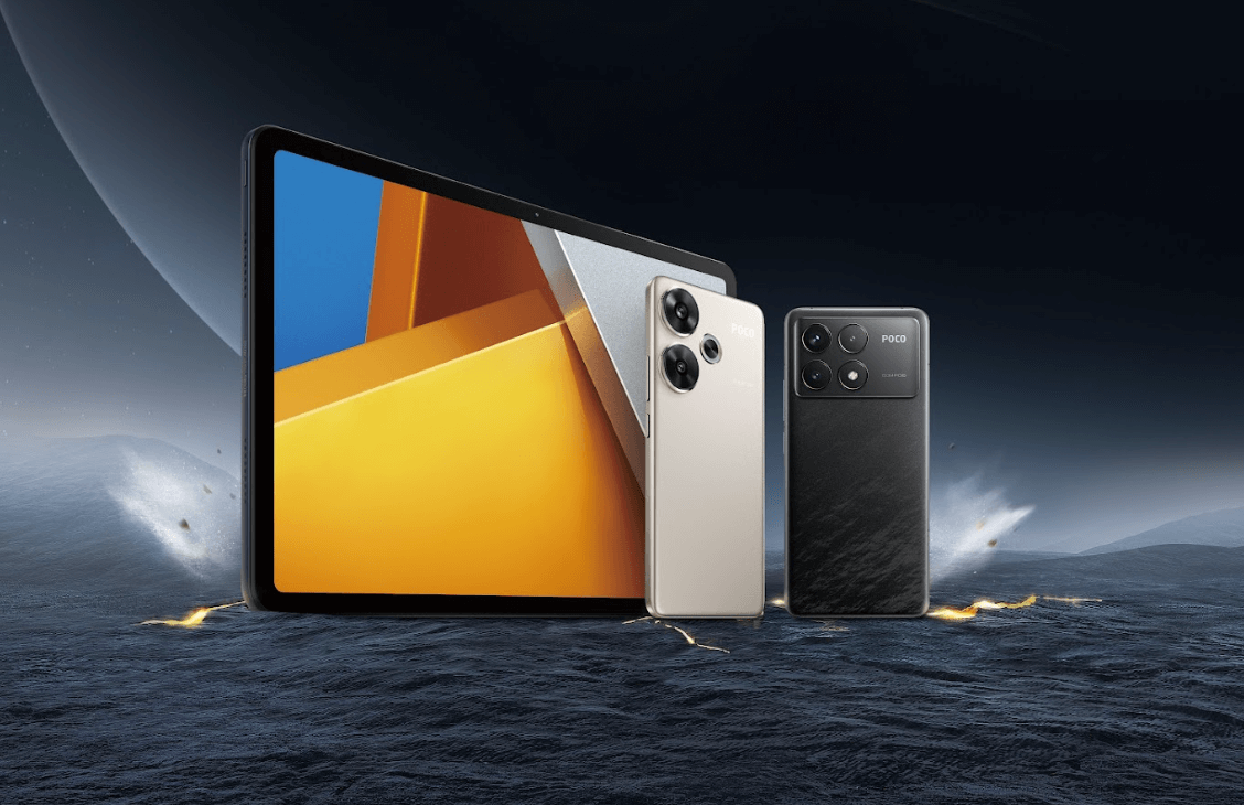Два смартфона и планшет POCO, которые затмят iPhone и iPad. Фото.