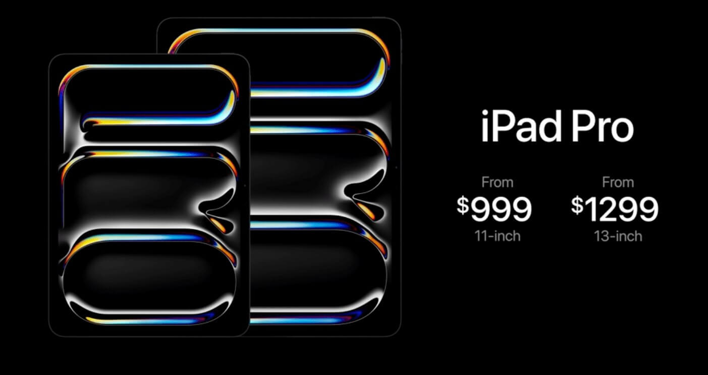 Сколько стоит iPad Pro 2024. Цены на iPad Pro выглядят следующим образом. Фото.