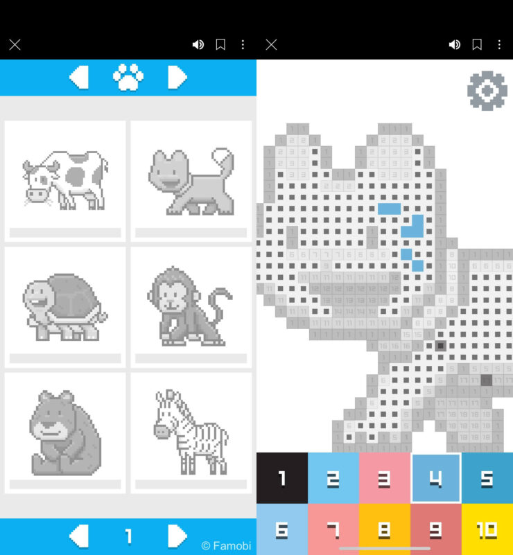 Бесплатные игры на Ютубе. В «Ютубе» даже можно рисовать по номерам. Фото.