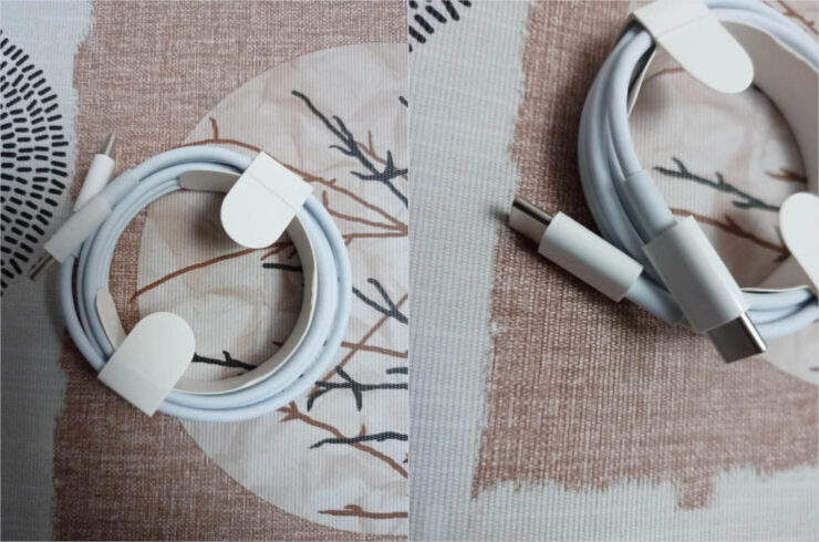 Недорогой кабель USB-C на USB-C. Дешевле кабеля я еще не встречал. Фото.