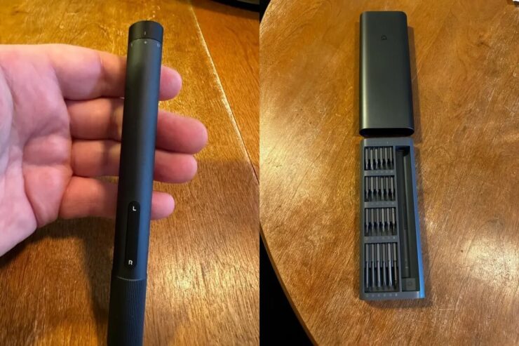 Прецизионная отвертка. В комплекте идут все самые необходимые насадки и кейс для хранения. Прецизионная отвертка. В комплекте идут все самые необходимые насадки и кейс для хранения. Фото.