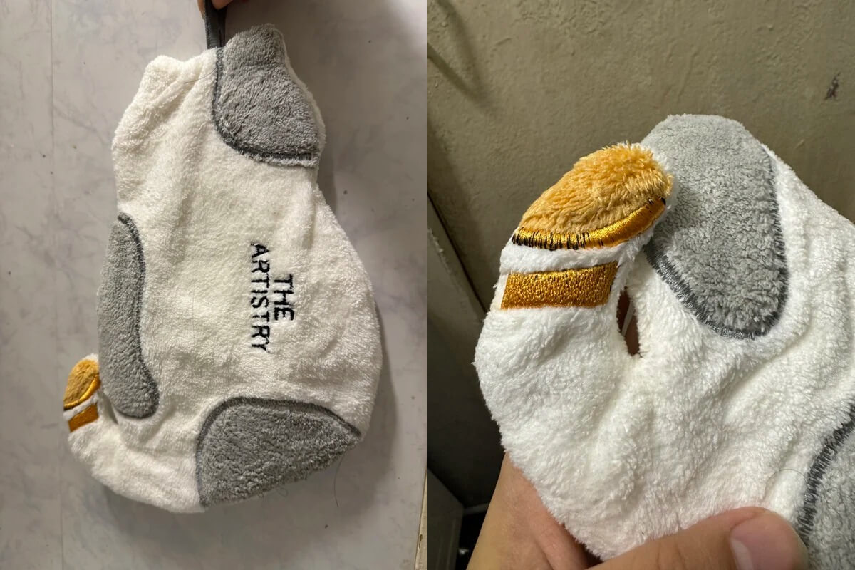 Полотенце для ванной. Очень прикольное полотенце. Фото.