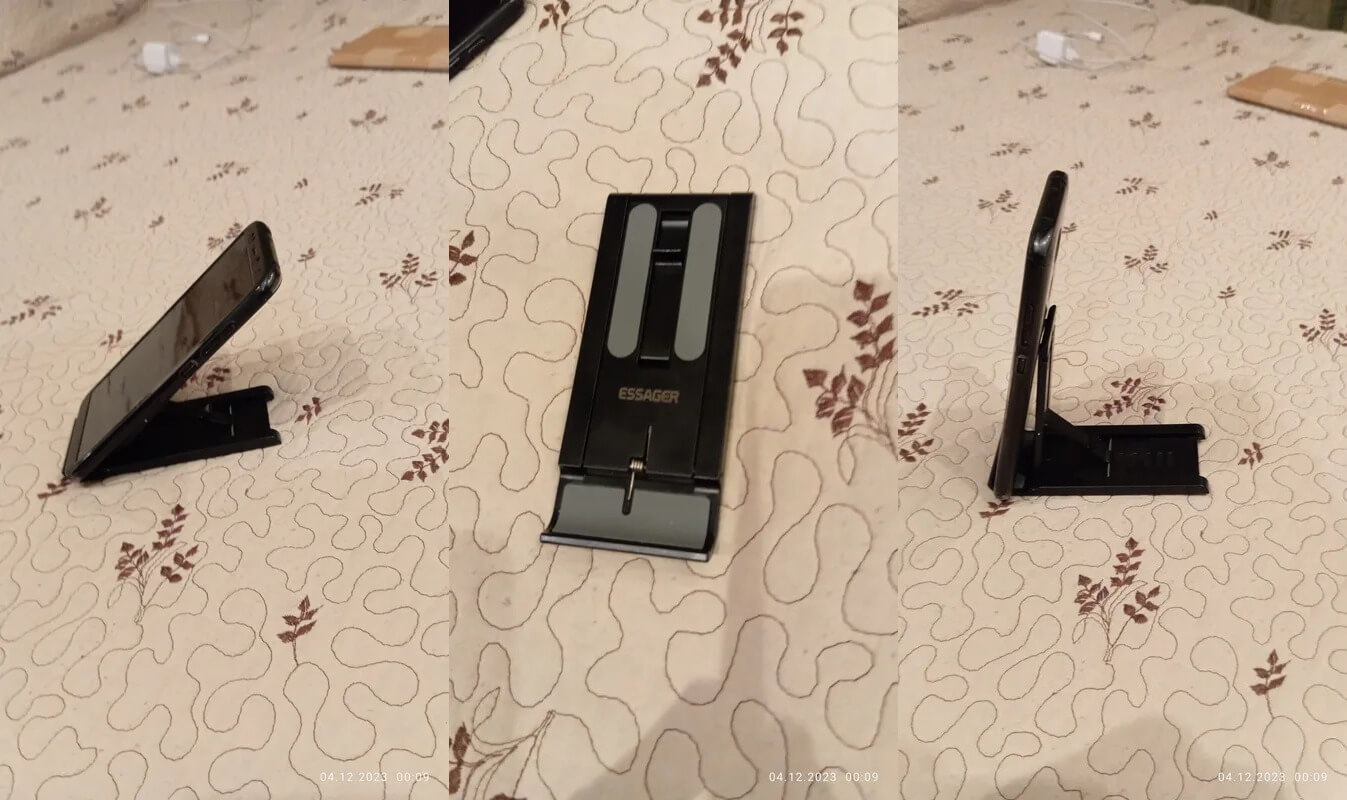 Подставка для телефона. Подставку можно использовать даже с планшетом. Фото.