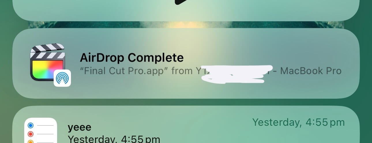 Как включить AirDrop на Mac. Как только передача будет завершена, вы увидите соответствующее уведомление. Изображение: habr.com. Фото.