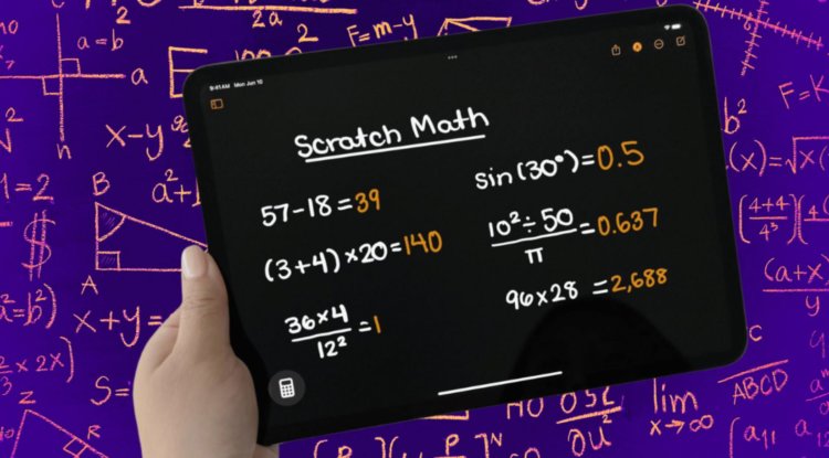 Apple показала новую iPadOS 18 с ИИ и крутым калькулятором. Ее можно установить даже на древний iPad. Фото.