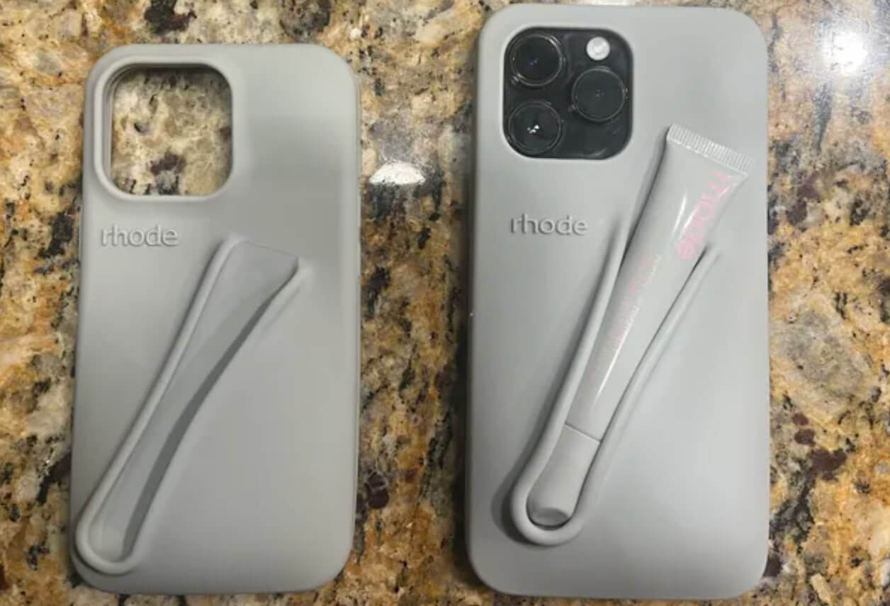 Стильный чехол для iPhone. Внутри у чехла — прочный каркас. Фото.