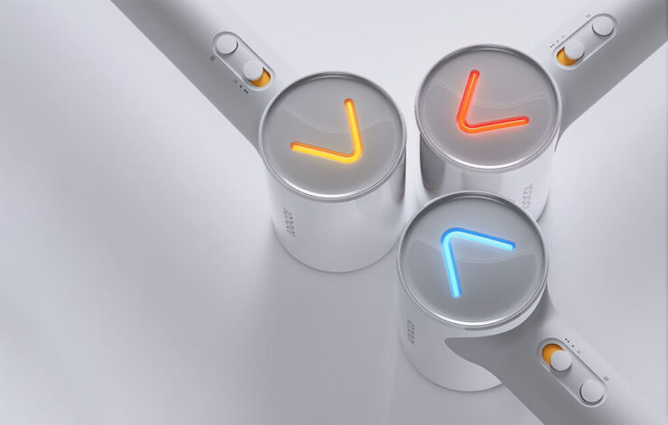 Настроить температуру фена. Разный цвет для разной температуры. Изображение: pixelrodeo.hu. Настроить температуру фена. Разный цвет для разной температуры. Изображение: pixelrodeo.hu. Фото.