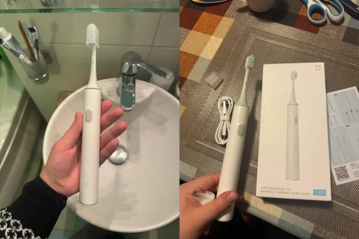 Электрическая зубная щетка. Обеспечьте своим зубам качественный уход. Электрическая зубная щетка. Обеспечьте своим зубам качественный уход. Фото.