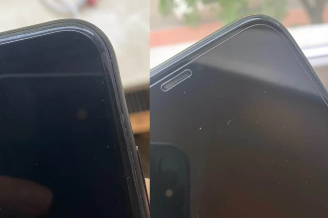 Закаленное защитное стекло для iPhone. Отличное и надежное стекло. А главное — их в комплекте 2. Фото.