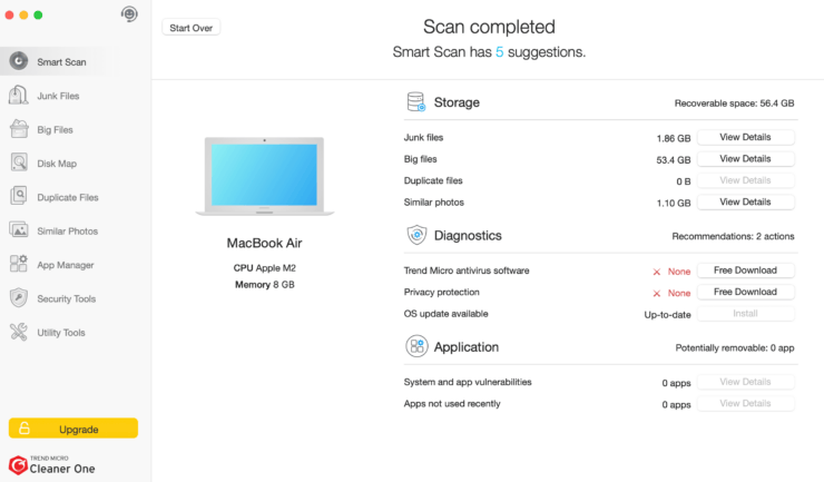 Cleaner One — очистка компьютера от мусора бесплатно. Быстрая очистка компьютера с помощью Cleaner One вам гарантирована. Фото.