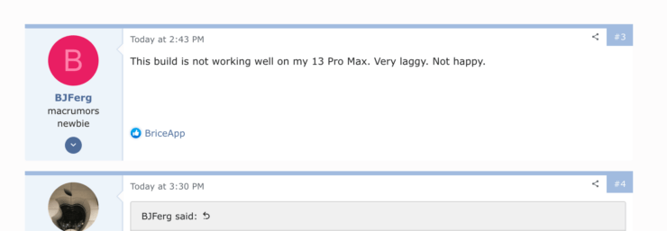 Что нового в iOS 17.6 beta 4. Некоторые владельцы iPhone жалуются на лагающие смартфоны после обновления. Фото.