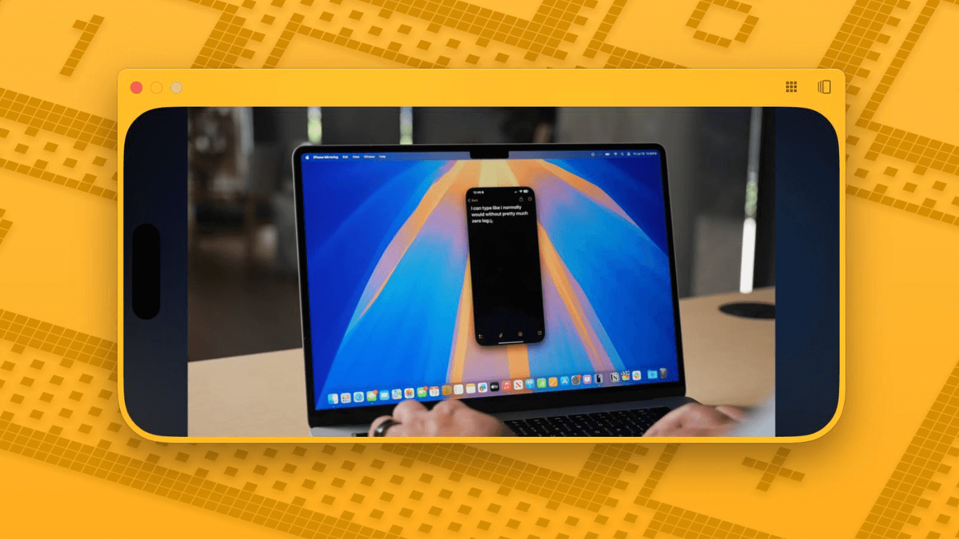 Вывести экран Айфона на компьютер. Повернуть картинку в горизонтальную ориентацию вручную вы не сможете. Приложение должно это сделать само, например, при запуске видео. Изображение: macrumors.com. Фото.