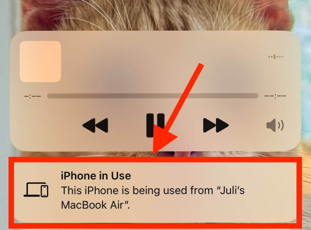 Управлять Айфоном через компьютер. iPhone информирует, что в настоящее время подключен к Маку. Изображение: macrumors.com. Фото.