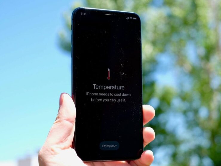 Как понять, что iPhone перегрелся. Вот такое уведомление на экране подскажет, что Айфон перегрелся. Фото: CNET. Фото.