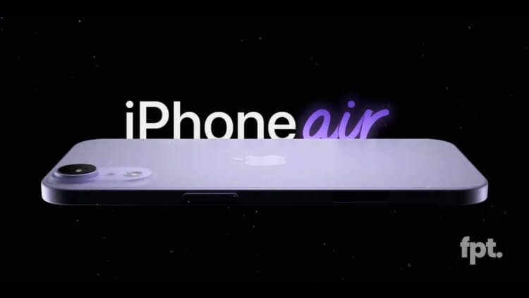 Сколько будет стоить iPhone 17 Air. Вряд ли iPhone 17 Air будет стоить дороже 999 долларов. Фото: Fpt. Фото.