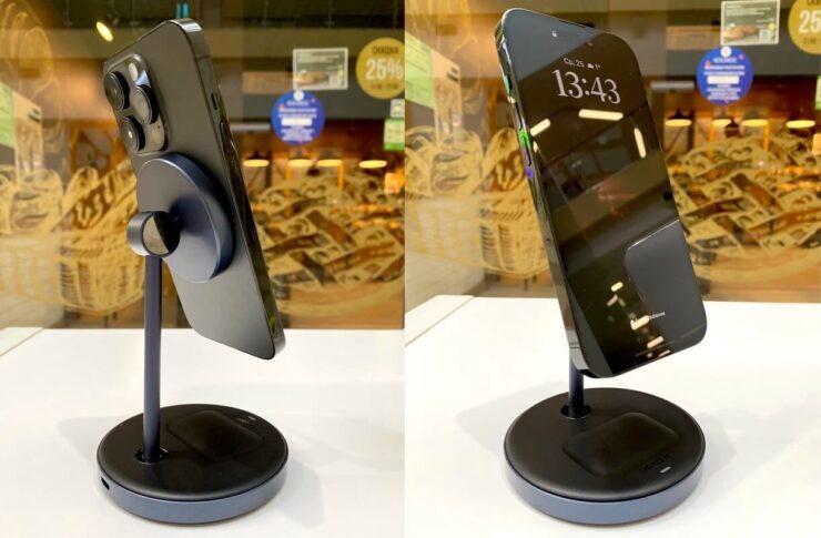 Подставка для Айфона. Смартфон всегда будет у вас перед глазами. Подставка для Айфона. Смартфон всегда будет у вас перед глазами. Фото.