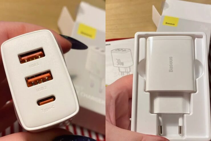 Зарядка для Айфона. Эта зарядка подойдет не только для iPhone. Фото.