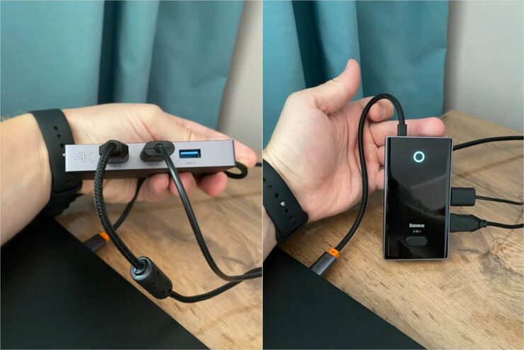 USB-хаб от Baseus для MacBook. Пожалуй, это самый практичный хаб по такой цене. USB-хаб от Baseus для MacBook. Пожалуй, это самый практичный хаб по такой цене. Фото.