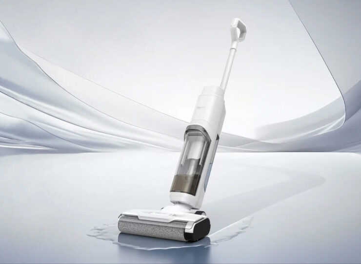 Моющий вертикальный беспроводной пылесос. С этим устройством сможете и помыть, и мусор собрать. Изображение: thg.ru. Моющий вертикальный беспроводной пылесос. С этим устройством сможете и помыть, и мусор собрать. Изображение: thg.ru. Фото.