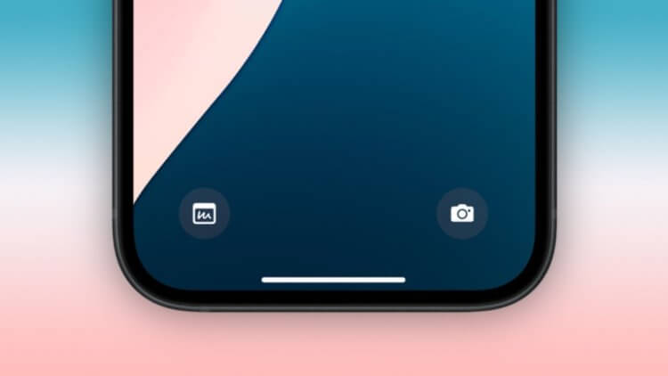 Как убрать фонарик и камеру с экрана блокировки iPhone и на что их можно заменить. Фото.