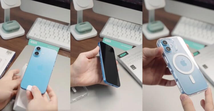 Распаковку iPhone 16 впервые показали вживую до презентации. Дизайн подтвержден. Это реальный iPhone 16. Возможно, прототип, но точно реальный. Фото: t.me/trends. Распаковку iPhone 16 впервые показали вживую до презентации. Дизайн подтвержден. Это реальный iPhone 16. Возможно, прототип, но точно реальный. Фото: t.me/trends. Фото.