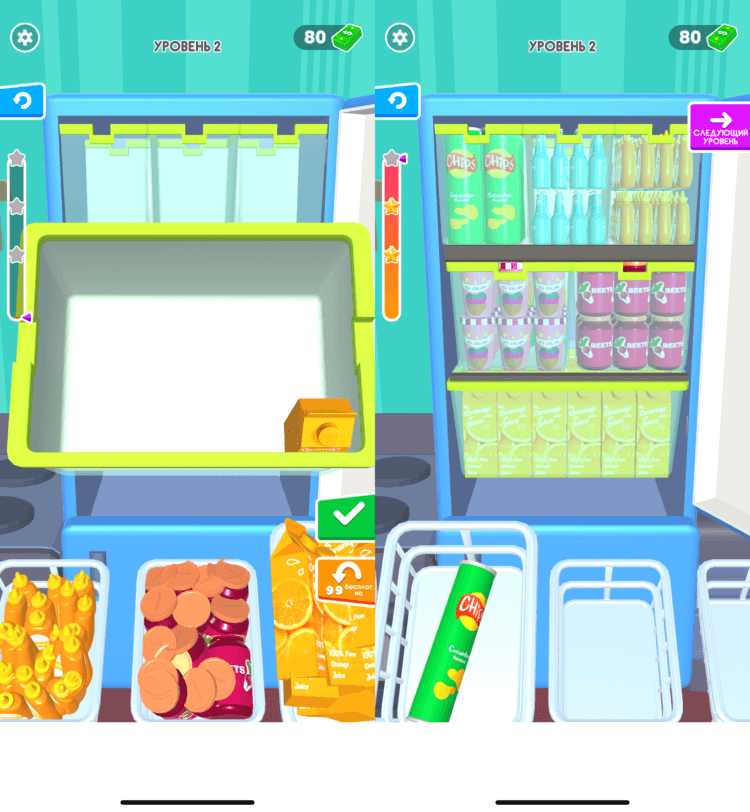 Игра заполни холодильник. Попробуйте разложить все продукты по своим местам. Игра заполни холодильник. Попробуйте разложить все продукты по своим местам. Фото.