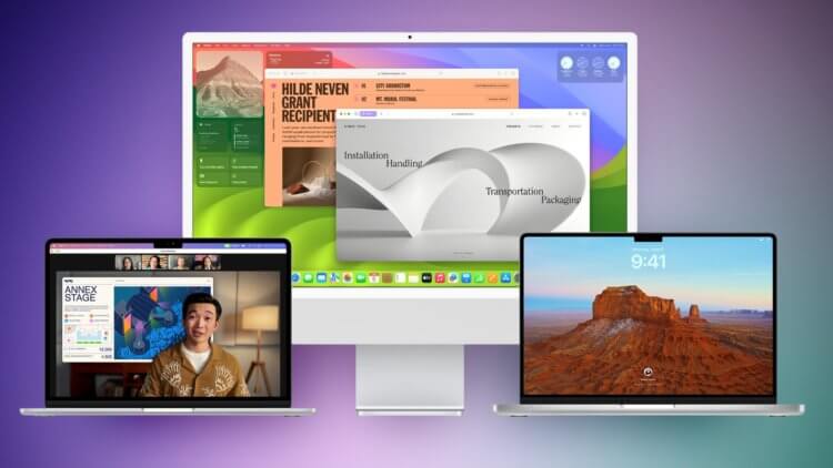 Автообновление macOS. macOS Sonoma и Ventura получили очередной апдейт. Изображение: macrumors.com. Фото.