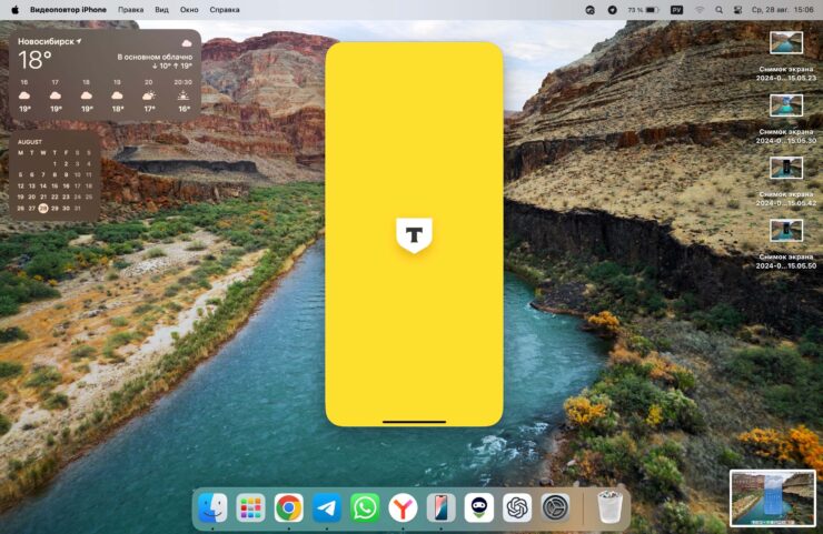 Управляем Айфоном с компьютера. Можно даже пользоваться банковскими приложениями. Управляем Айфоном с компьютера. Можно даже пользоваться банковскими приложениями. Фото.