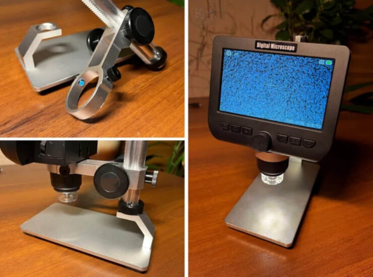 Цифровой микроскоп с ЖК-экраном. Микроскоп может быть цифровым. Это даже удобнее, чем аналоговый. Цифровой микроскоп с ЖК-экраном. Микроскоп может быть цифровым. Это даже удобнее, чем аналоговый. Фото.