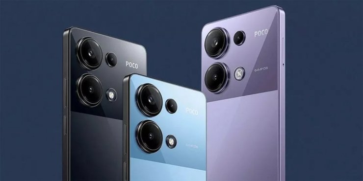 POCO M6 Pro — какой POCO лучше купить. Смартфон во всех цветах выглядит здорово. Изображение: mishka-shop.com. Фото.