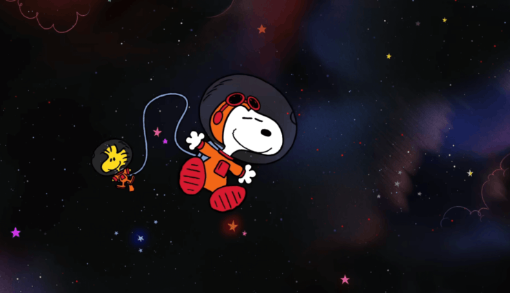 Заставки в режиме ожидания. Можно даже активировать прикольного Снупи. Изображение: macrumors.com. Фото.