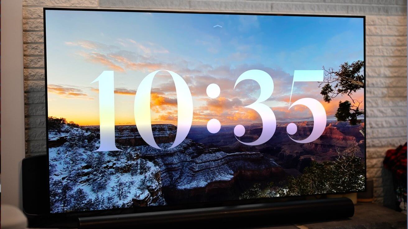 Заставки в режиме ожидания. Оцените, какие крутые заставки появились в Apple TV. Изображение: appleinsider.com. Фото.