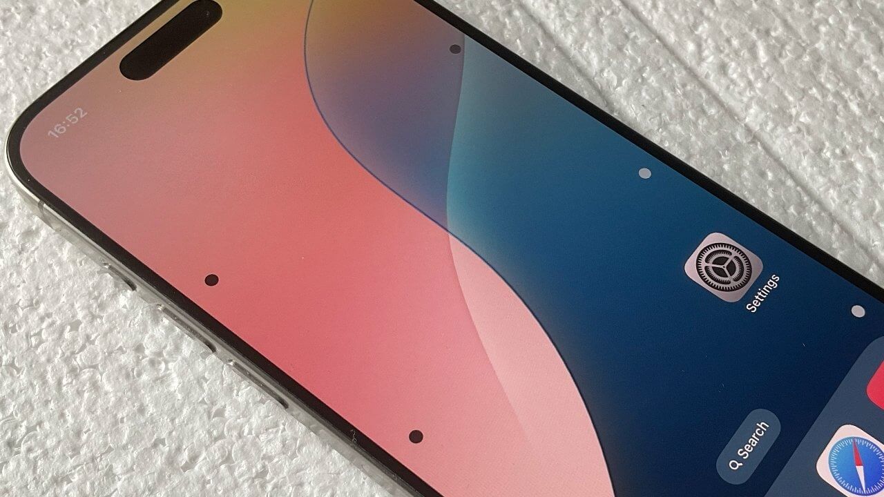 Метки движения на Айфоне: функция от укачивания. Фото.