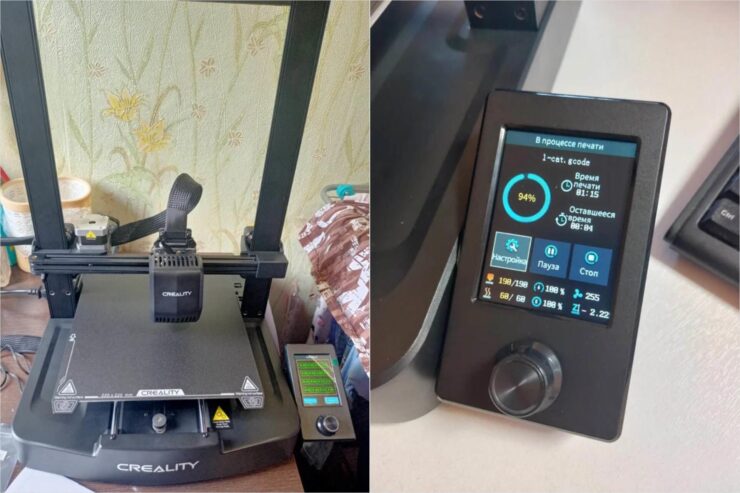 Недорогой 3D-принтер. 3Д-принтер для дома? Почему бы и нет. Недорогой 3D-принтер. 3Д-принтер для дома? Почему бы и нет. Фото.