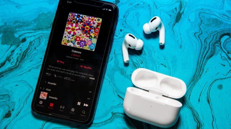 Что делать, если звук в AirPods стал тише. Фото.
