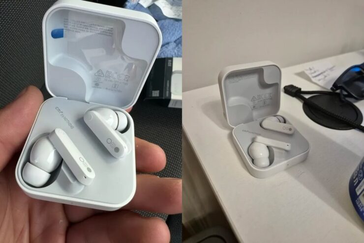 Беспроводные наушники с шумоподавлением. Выглядят наушники очень стильно. Беспроводные наушники с шумоподавлением. Выглядят наушники очень стильно. Фото.