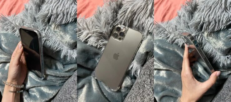 Прозрачный чехол на Айфон. Защита углов — самое важное в этом чехле. Прозрачный чехол на Айфон. Защита углов — самое важное в этом чехле. Фото.